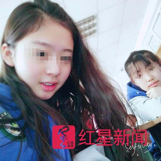 ▲受害女生姚易。  李潔供圖